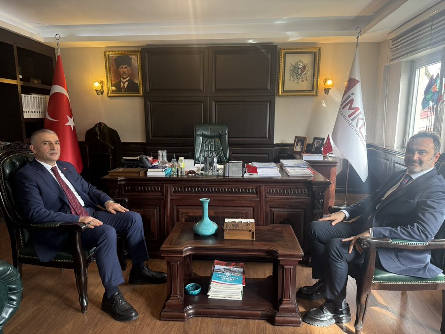 Ticaret Bakanlığı Yurtdışı Müteahhitlik Hizmetleri Genel Müdür Yardımcısı Sayın Alperen Kaçar, Konfederasyonumuzu ziyaret etti.